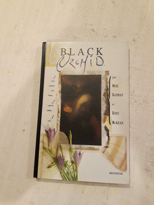 Black Orchid - Dave McKean / Neil Gaiman - capa dura