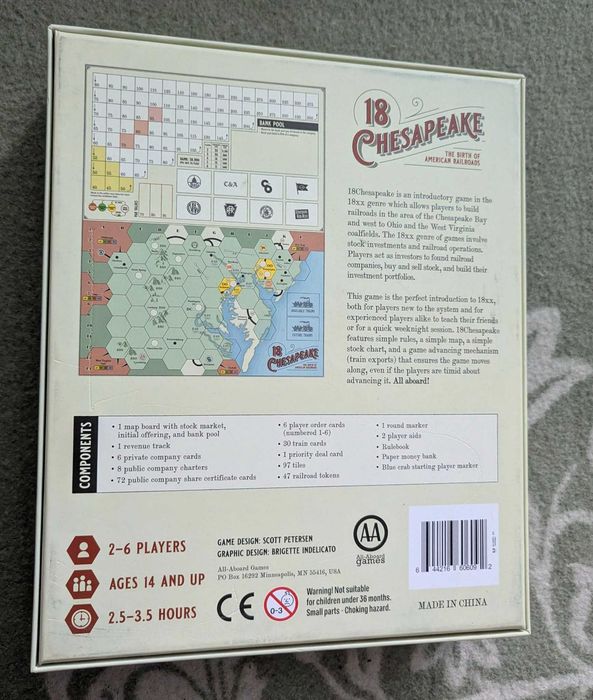 18Chesapeake gra planszowa