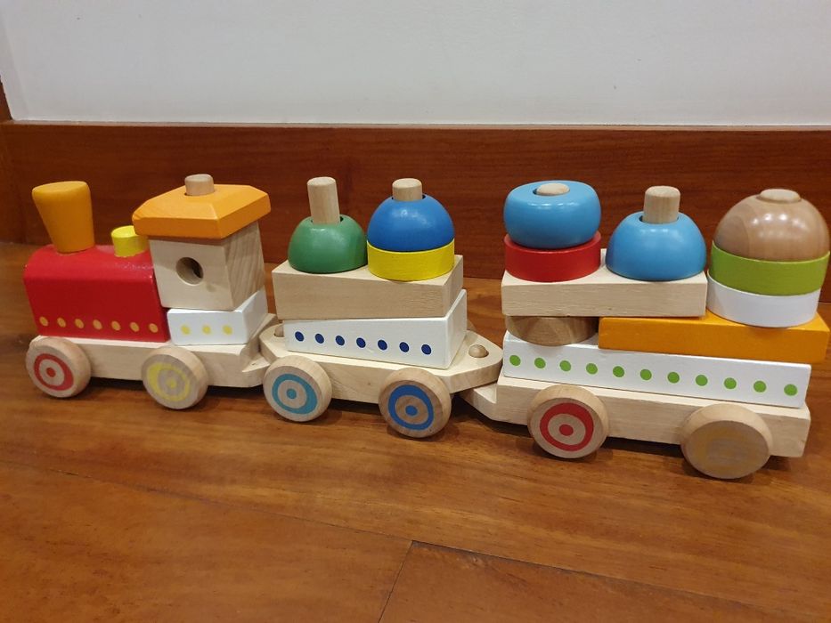 Comboio Madeira criança