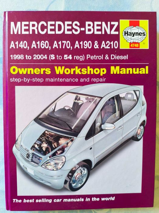Mercedes benz Classe A W168 livro técnico