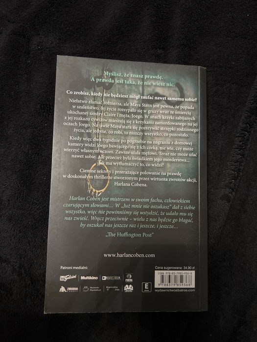 „Już mnie nie oszukasz” Harlan Coben