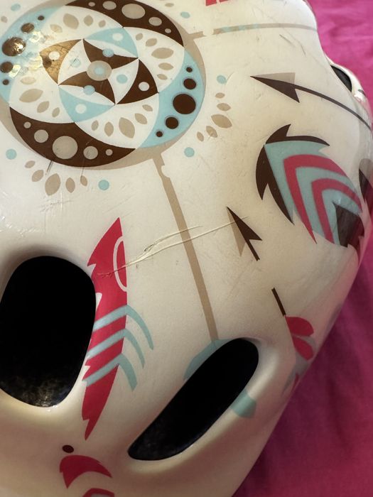 Kask xs dziewczęcy
