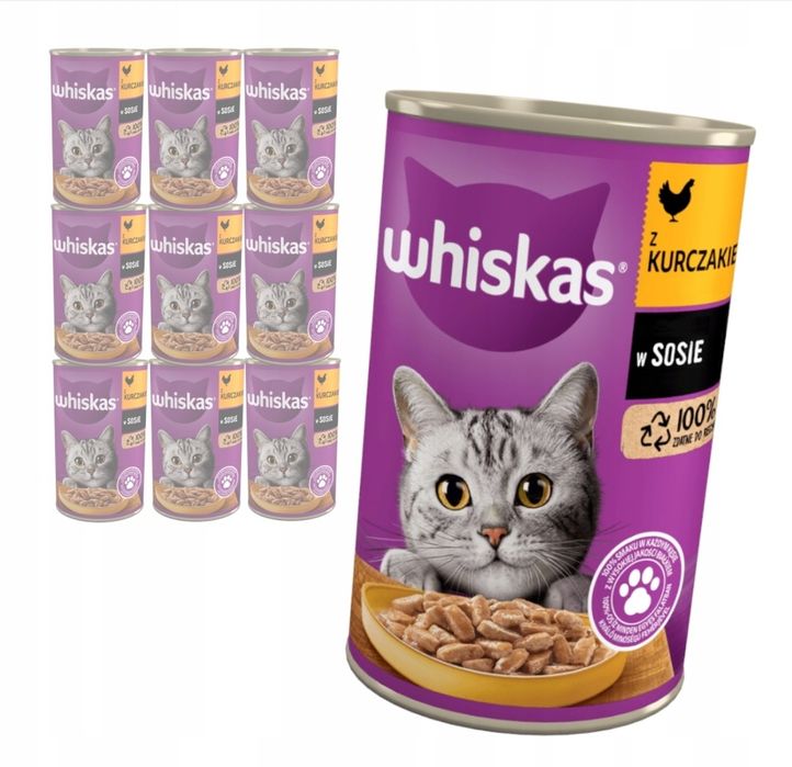 Kurczak w sosie Whiskas