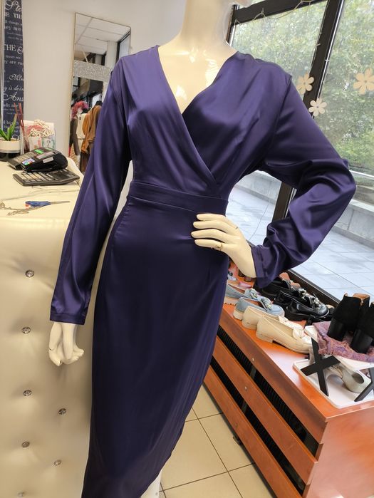 Elegancka długa sukienka duży rozmar xl XXL