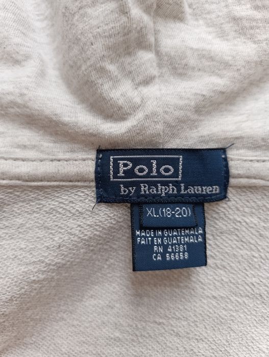 Szara bluza Ralph Lauren