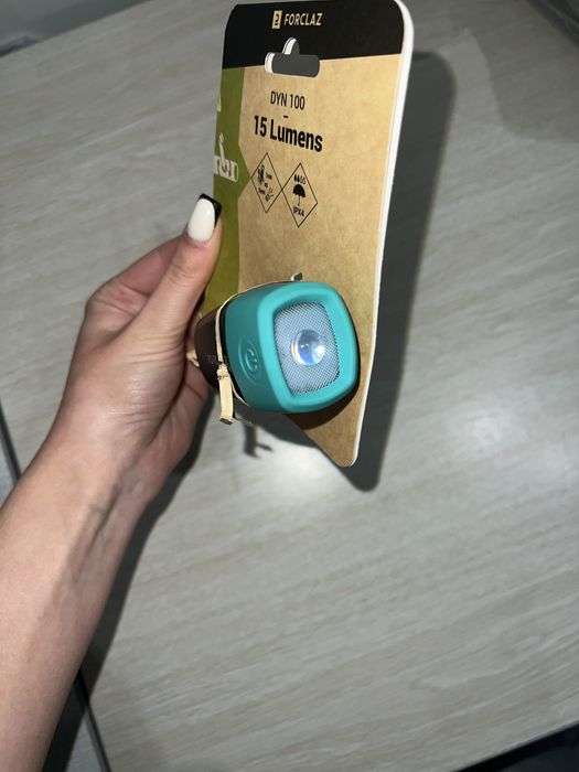 Ліхтарики налобний та ручний