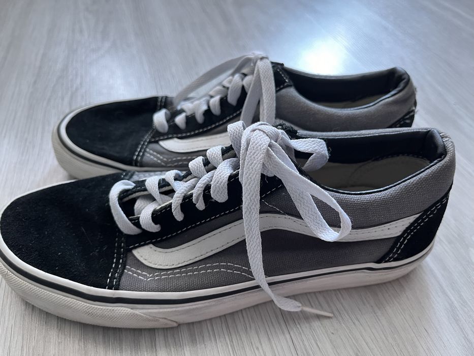Buty tenisówki trampki Vans 24 cm szare