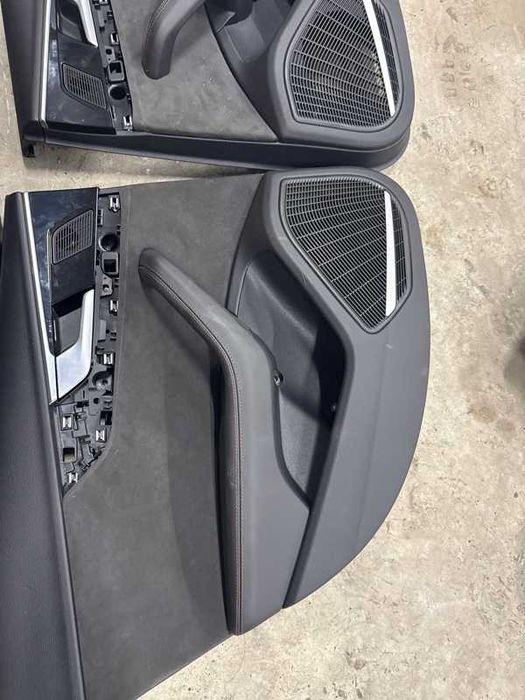 Карта двери комплект обшивка двери Audi A4 S4 B9 алькантара запчасти