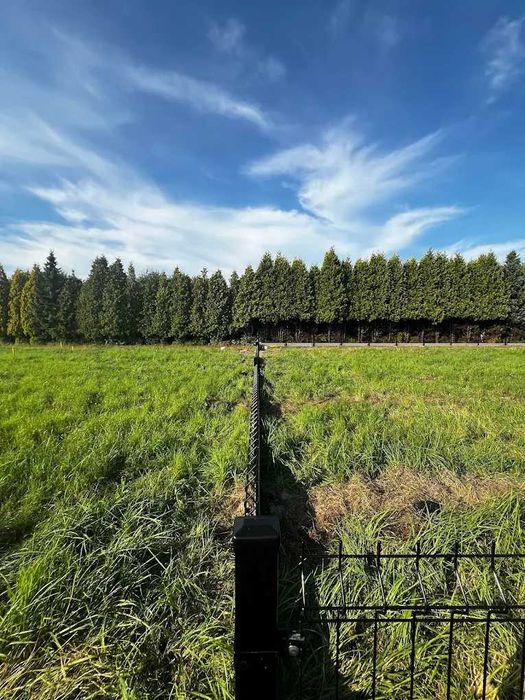 Kompletne ogrodzenie panelowe 153cm fi 4  - 55zł/1mb