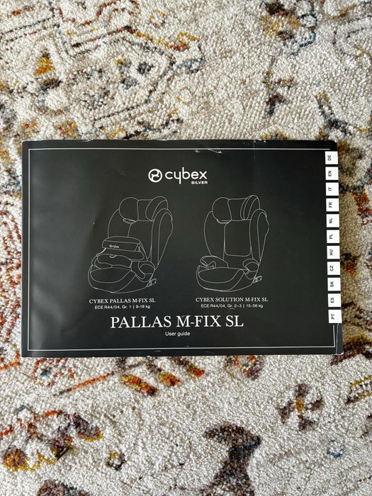 Автокрісло Cybex Pallas M-Fix SL