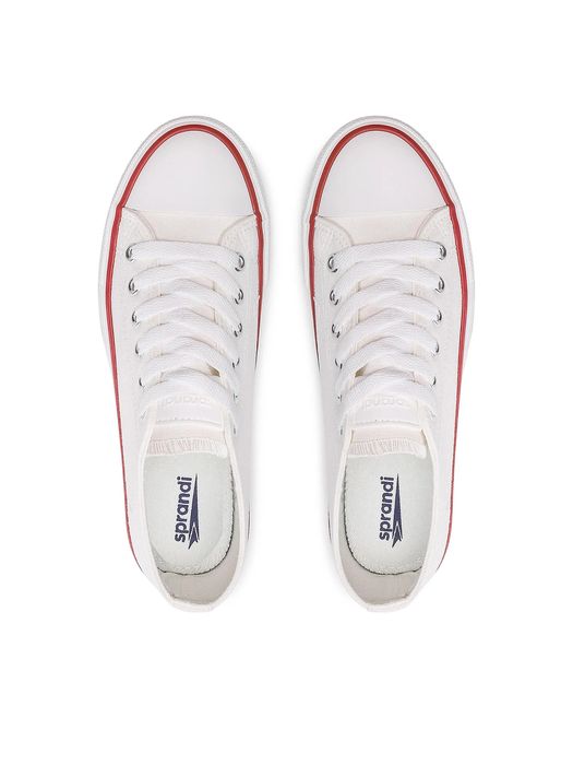 Sprandi 38 Buty Damskie Trampki Białe Niskie Wp40-Cz030 T1375