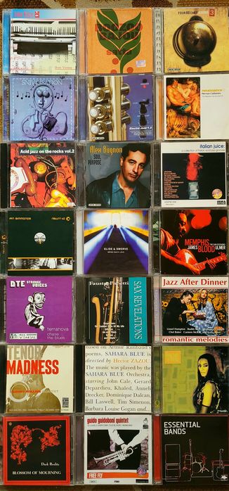 •CD Диски-5•Jazz•Blues•Instrumental •Компакт диски •Объявление-5•