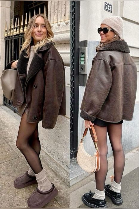 Коричнева дублянка