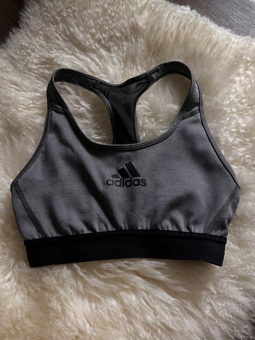 Топ серый Adidas