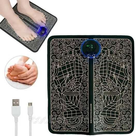 Масажний електричний килимок для ніг,Акупунктурний масажер ступні