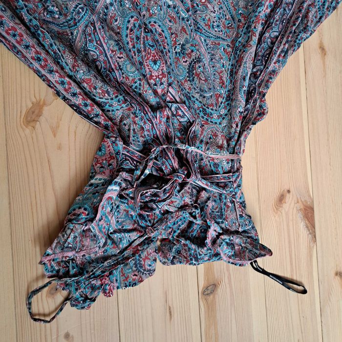 8  34 xs WAREHOUSE max boho etno UK piękna sukienka