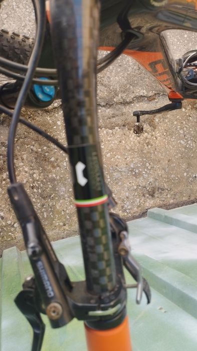Bicicleta de carbono