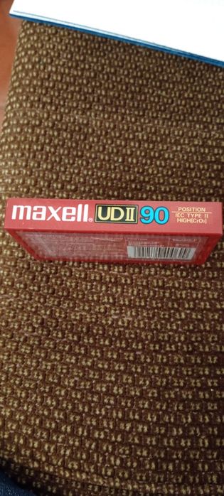 Maxell UD II 90 cassette audio  nova selada