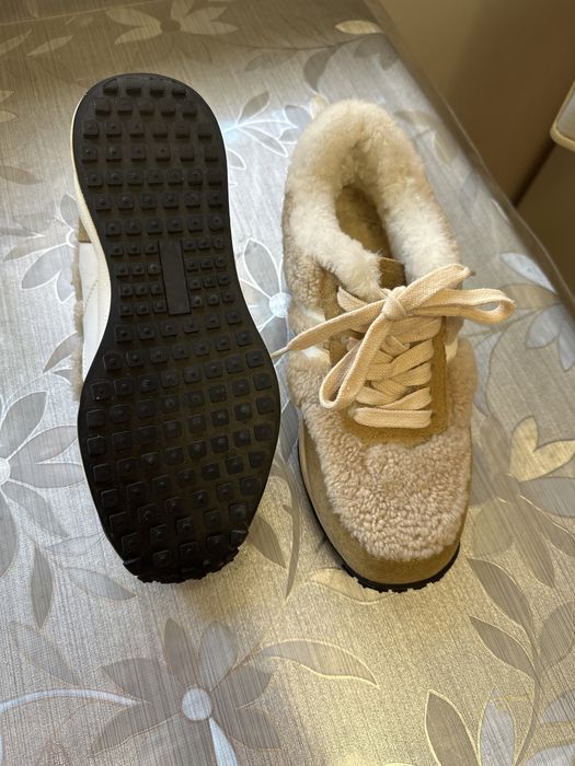 Buty na zime z naturalnym futrem