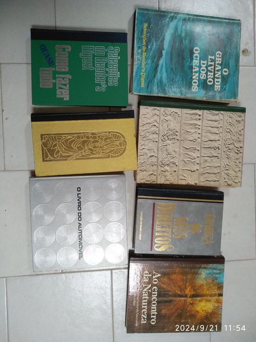 Livros sobre temas variados