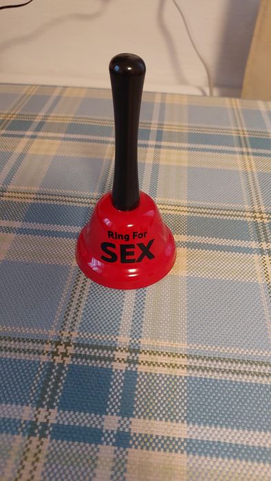 Дзвіночок металічний червоний Ring for SEX