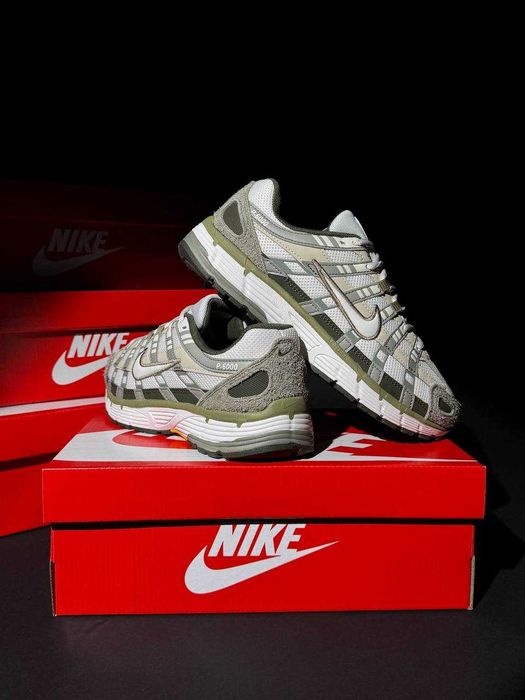 !SALE! Nike P-6000 Olive White Beige 41 42 43 44 45 найки
