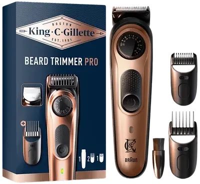 Тример Gillette King C. Beard Trimmer Pro Для бороди