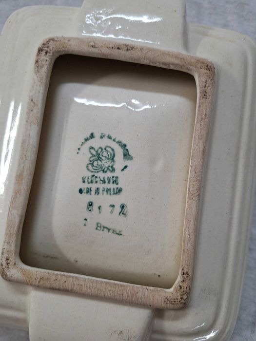 Ceramiczna popielniczka Włocławek PRL
