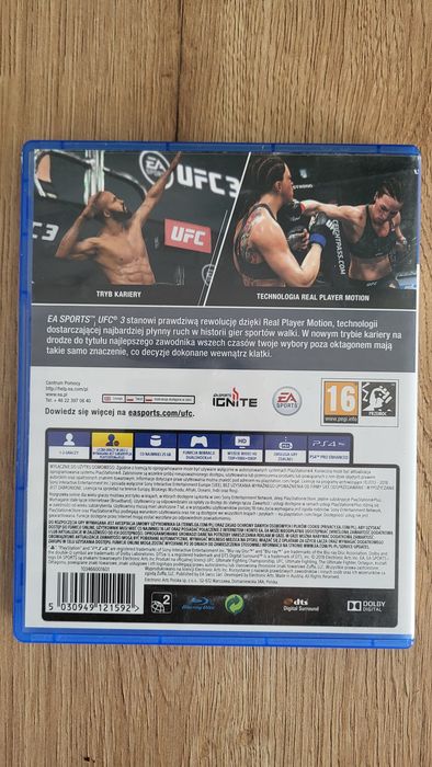 Ufc 3 ps4 playstation 4