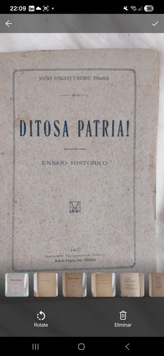 Ditosa Pátria! Por João Paulo Freire (Mario
