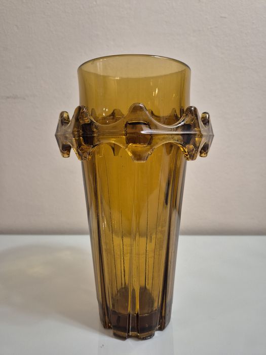 Wazon diatret szkło PRL