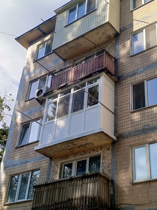 Балкон под ключ.Розшырение бакона