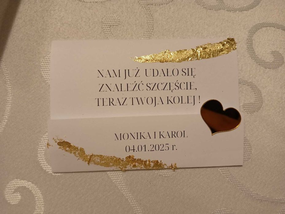 podziękowanie dla gości