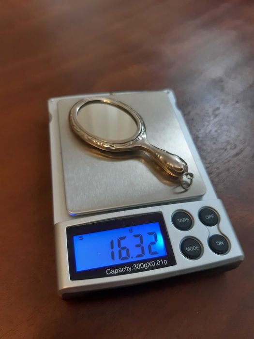 Pendente de prata espelho (Portugal) séc. XX