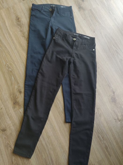 Spodnie dziewczęce ze streczem rozmiar 34