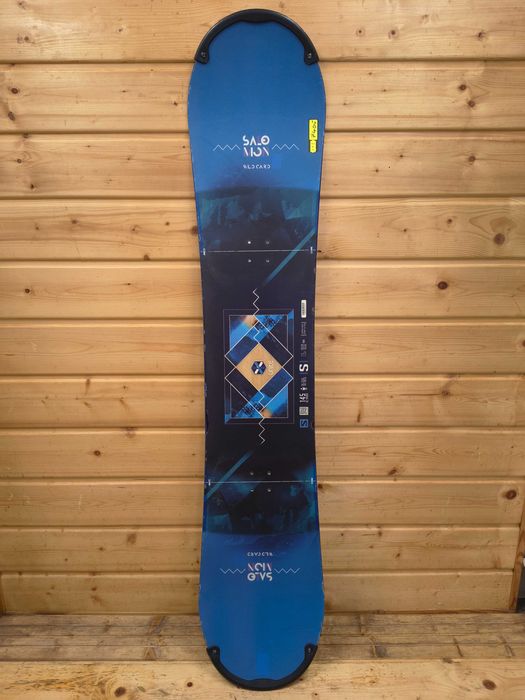 Deska snowboardowa Salomon Wild Card 145 cm + wiązania (A78)