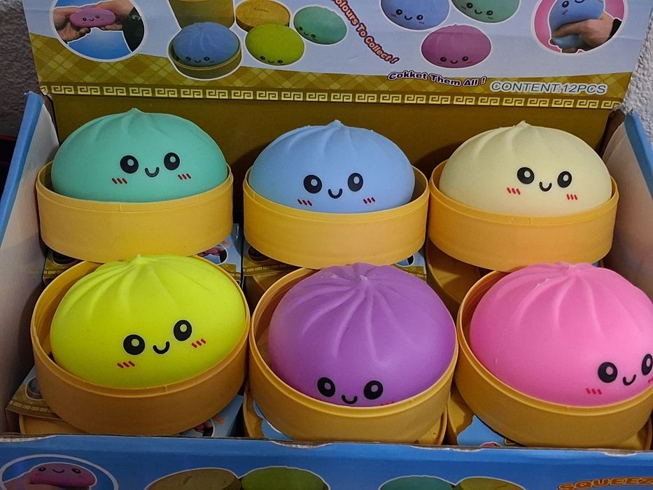 В наявності новинка яка розриває Тік Ток Squishy Dumpling  Булочка пельмень