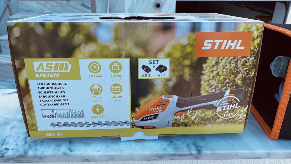 Tesoura para arbustos stihl
