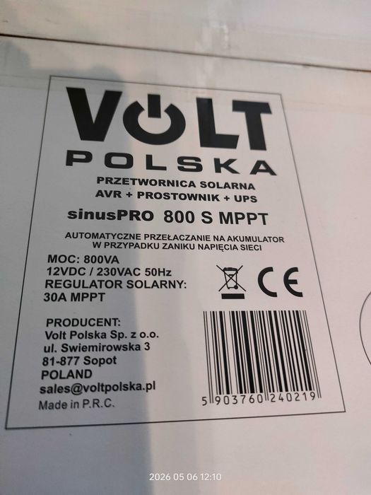 Volt Polska Sinus Pro 800s