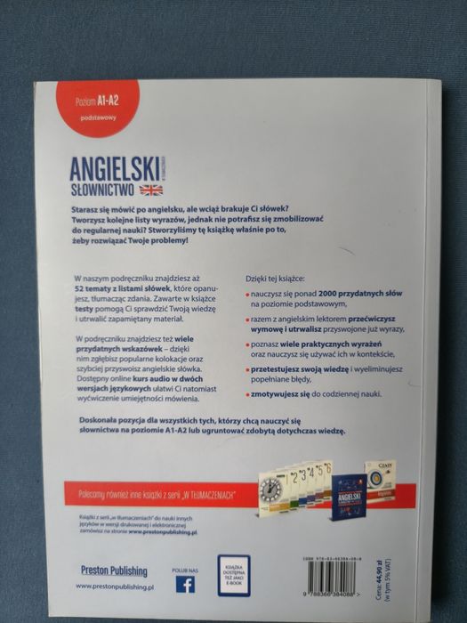 Angielski słownictwo Preston Publishing - komplet