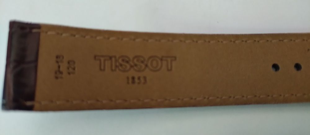 Bracelete relógio em pele