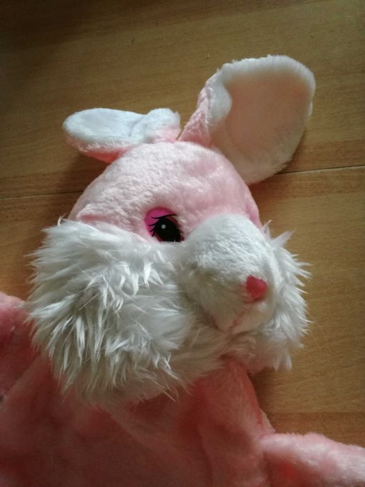 Plecak zajączek - Różowy - Hallenge Rabbit Ruck