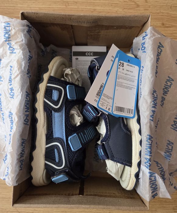 Chłopięce sandałki Action Boy 28