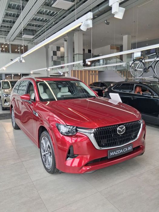 Mazda CX-80 2026Mazda CX-80 5WGN 3.3L e-SKYACTIV D 254 KM 8AT AWD Takumi Plus CATA