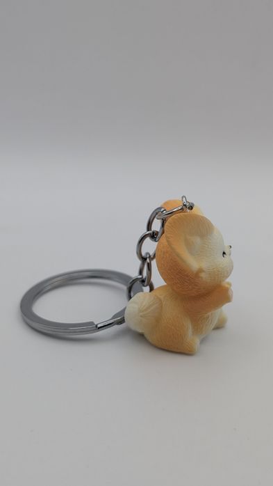 Brelok do Kluczy Plecaka Mini Figurka Piesek Corgi Na Prezent