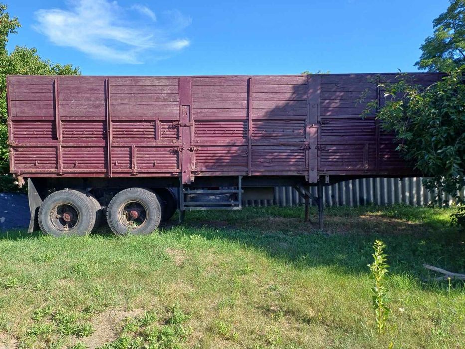 Напівпричіп бортовий одаз полуприцеп зерновоз