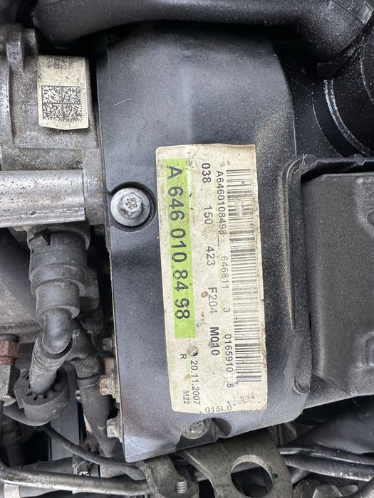 Двигун mercedes w204  om646.811 delphi