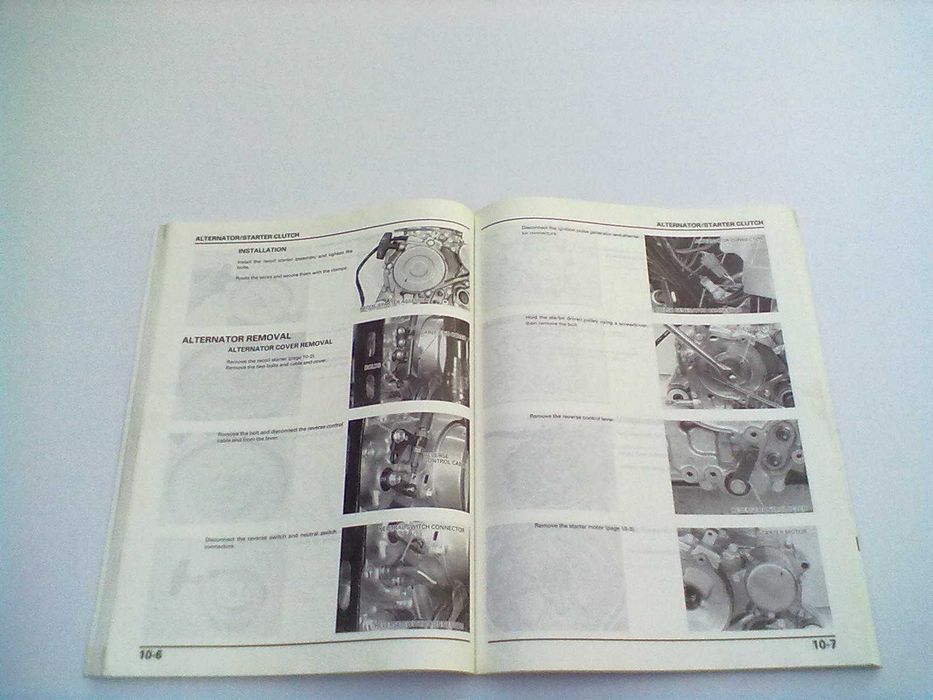 Manual Técnico Oficial Honda 250v