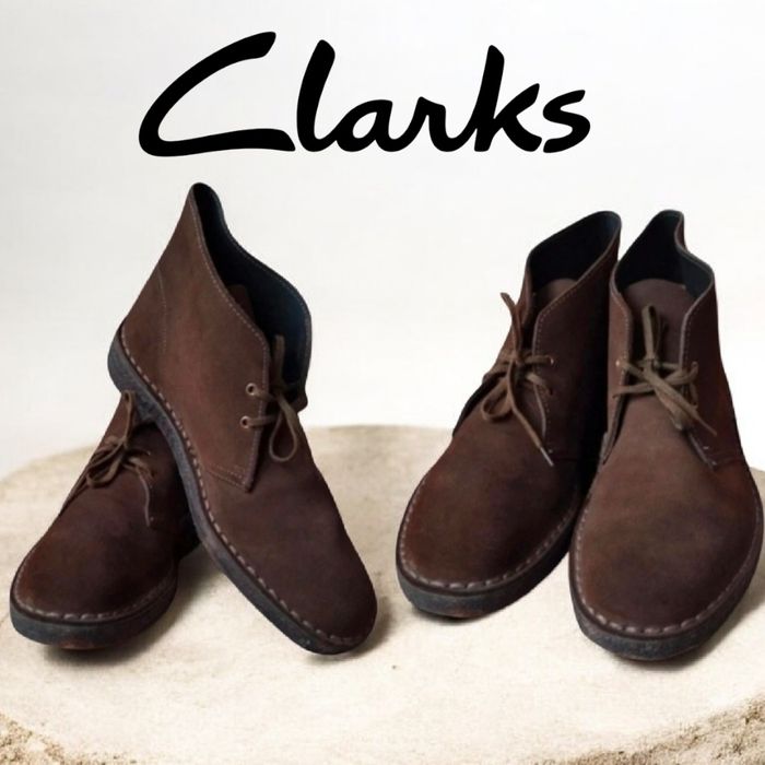 Clarks Desert r.41 skóra naturalna /zamsz