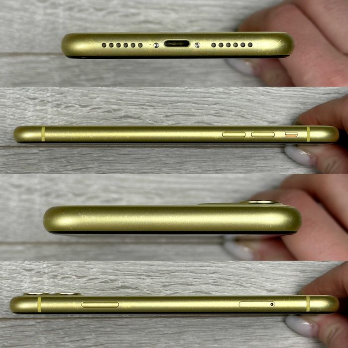 Apple iPhone 11 - 128GB - Yellow Neverlock ІДЕАЛ 94% АКУМУЛЯТОР №306